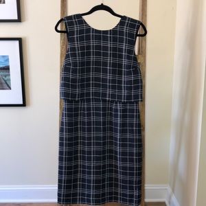 NWT Banana Republic Plaid Dress.